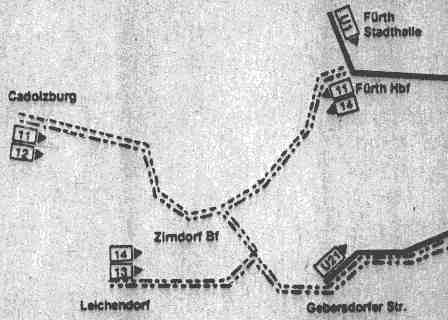 Liniennetz der Durchbindungsloesung